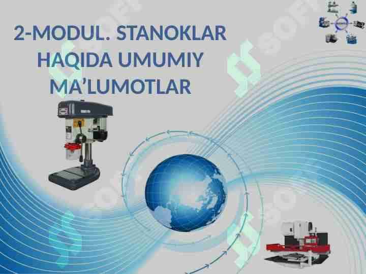 Metall kesish stanoklarining tasnifi 1