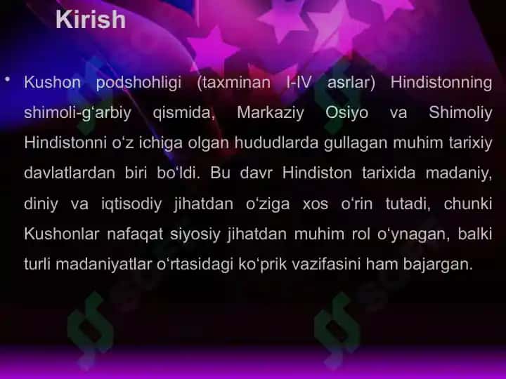 Kushon podsholigi davrida Hindiston 3
