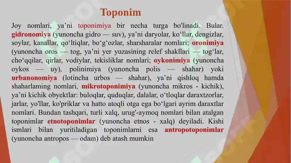 Ot so‘z turkumi 7