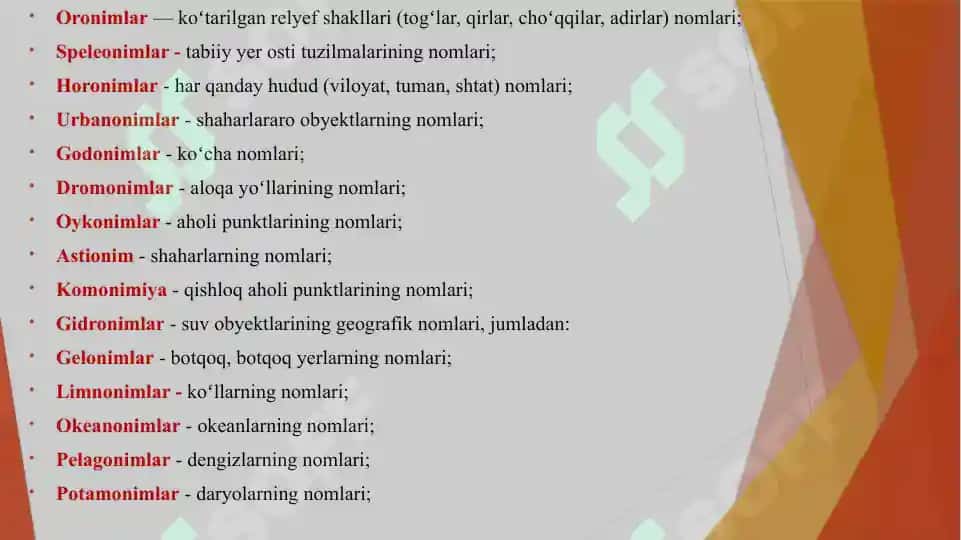 Ot so‘z turkumi 8