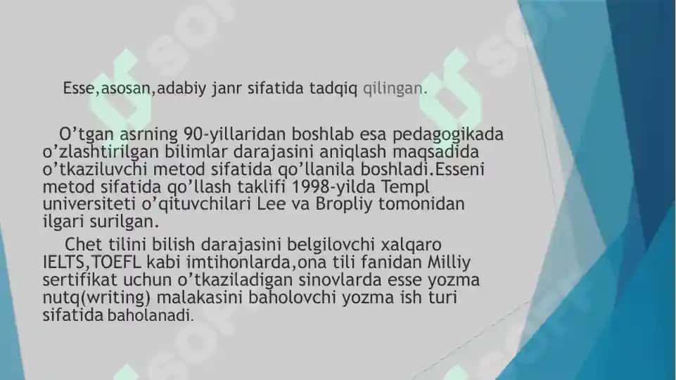 Esselar haqida 4