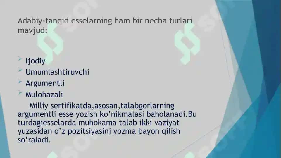 Esselar haqida 6