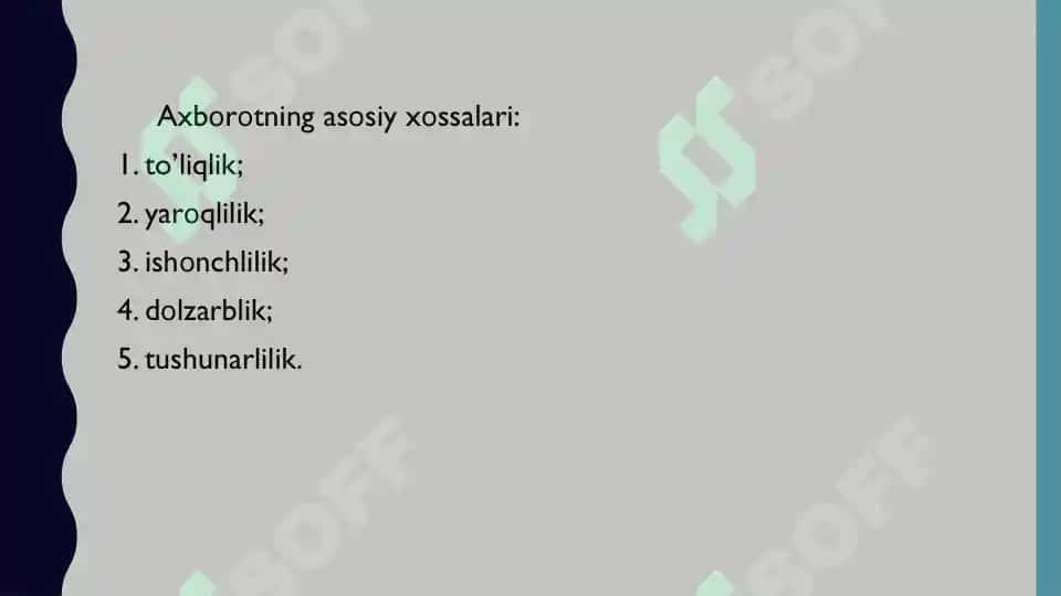 Axborotni Kodlash Usullari 4