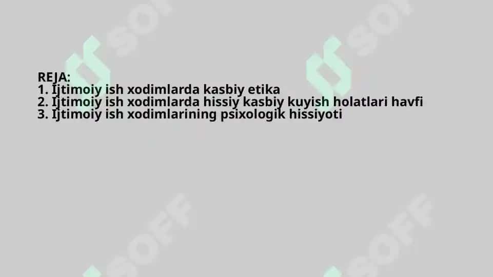 Ijtimoiy ish xodimlarda hissiy kasbiy kuyish holatlari xavfi 2