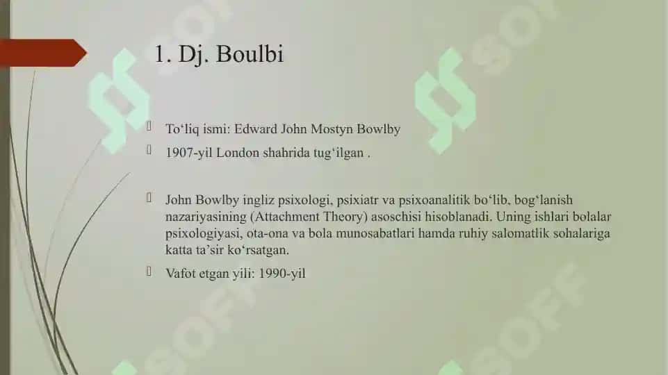 INSON PSIXIK RIVOJLANISHINI TUSHSUNTIRISHGA OID YONDASHUVLAR 3