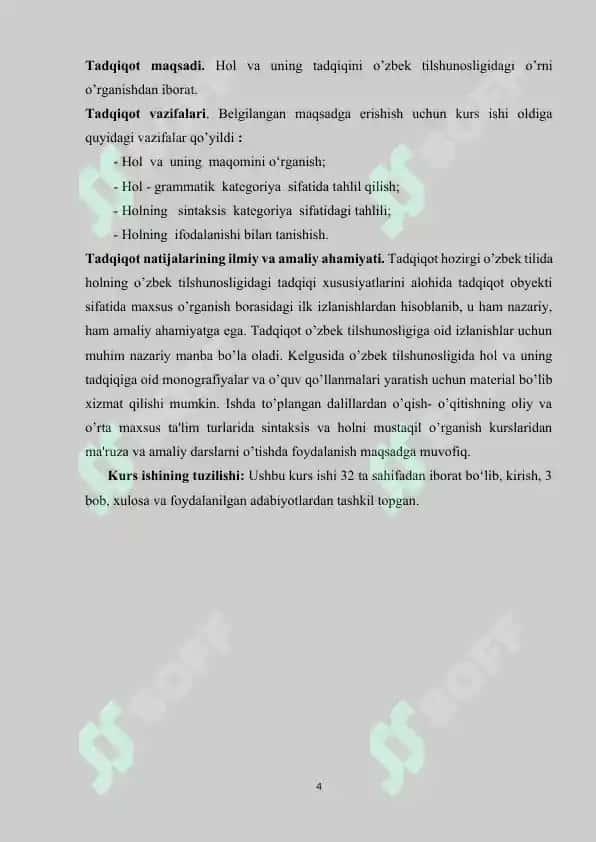 HOL VA UNING O’ZBEK TILSHUNOSLIGIDAGI TADQIQI 4