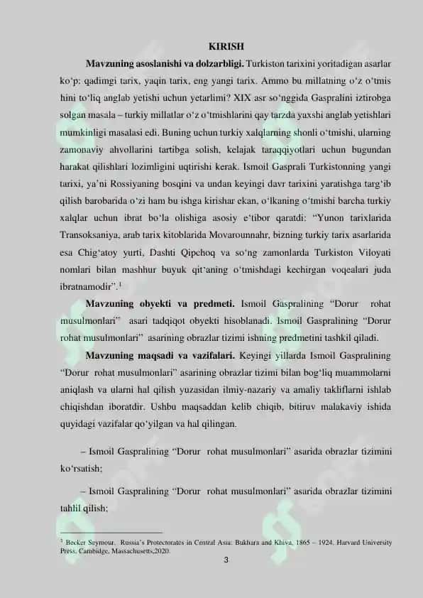 Ismoil Gasprali "Dorur Rohat Musulmonlari" asarining obrazlar tizimi 2