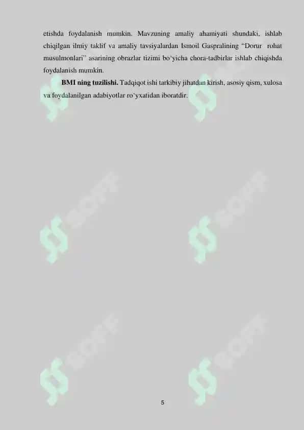 Ismoil Gasprali "Dorur Rohat Musulmonlari" asarining obrazlar tizimi 4