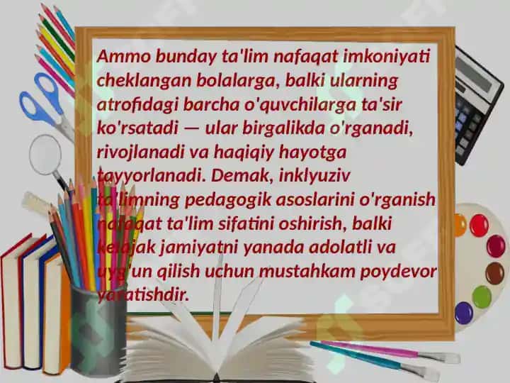 Inklyuziv ta'limning samaradorligi 4