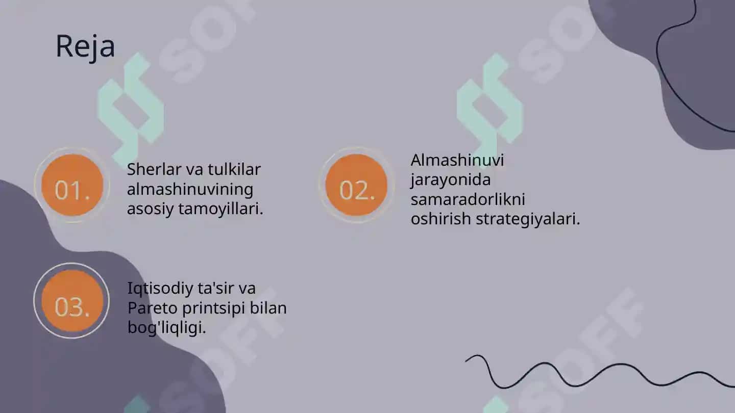 V.Pareto "Sherlar" va "Tulkilar" almashinuvi toʻgʻrisida 2