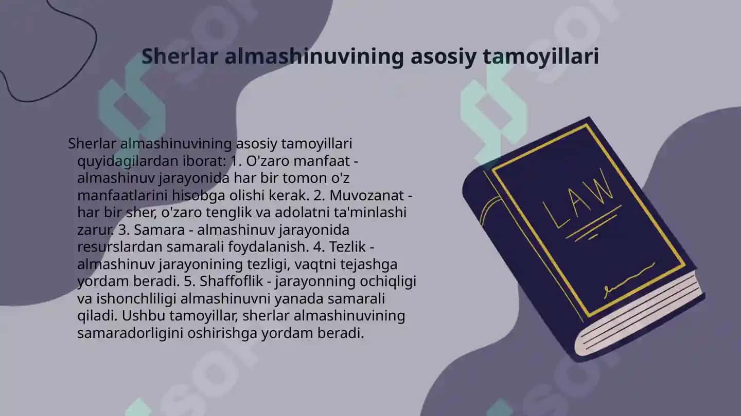 V.Pareto "Sherlar" va "Tulkilar" almashinuvi toʻgʻrisida 3