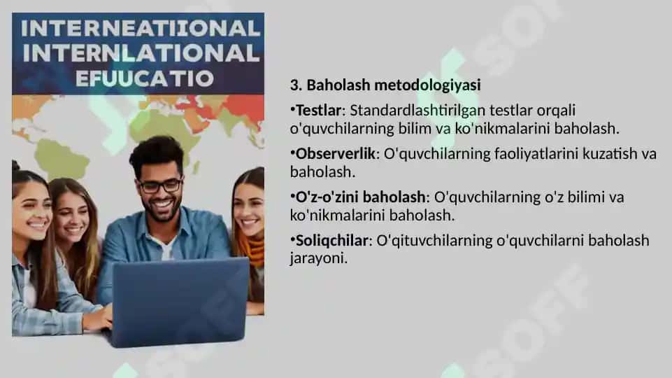 Xalqaro o’quvchilarni baholash dasturi 4