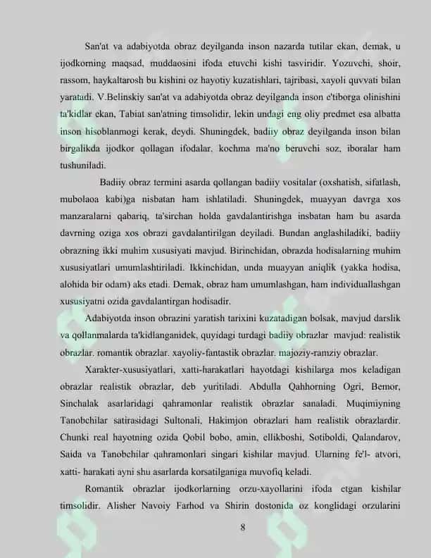O’zbek mumtoz adboyitida anaviy obrazlar gnezsi va rivojlanish tadriji 8
