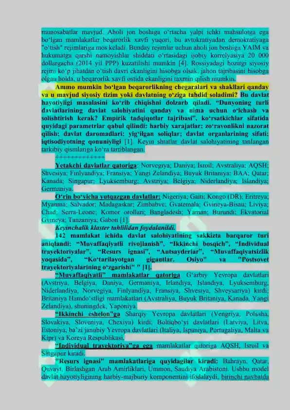 Zamonaviy Siyosiy Jarayonda Siyosiy Tahlil va Ma'nolari 4