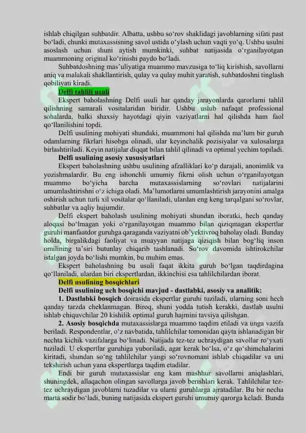 Siyosiy usullarning siyosiy tahlilni o‘tkazishdagi roli 7