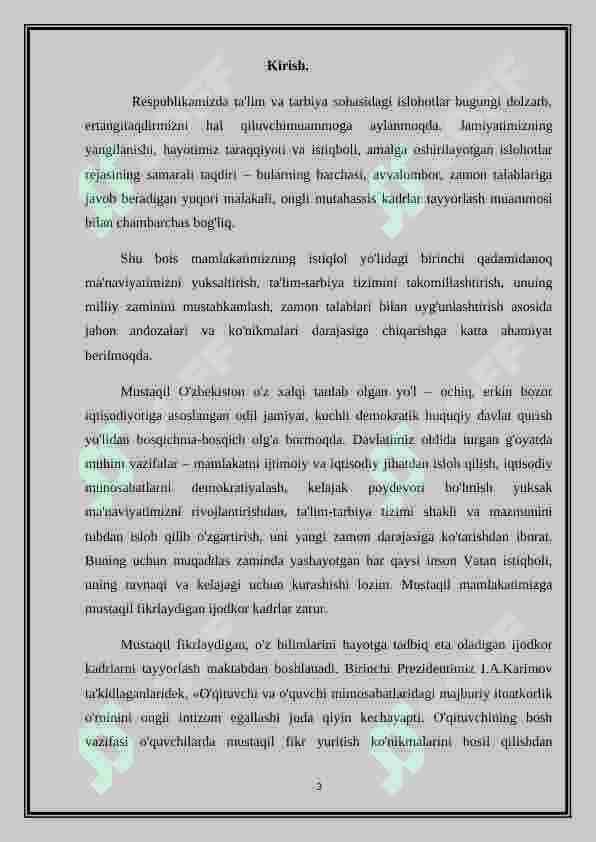 VEKTORLAR SISTEMASINI BAZISGACHA 3