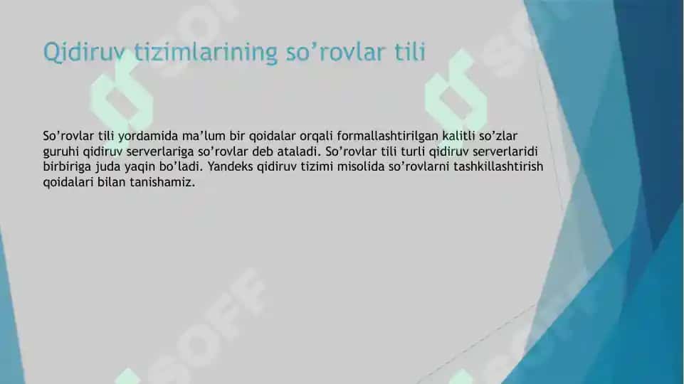 Internetda axborot qidirish 7