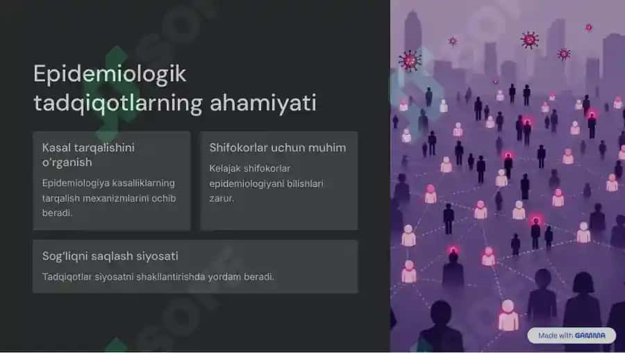 Epidemiologik tadqiqotlarning ta'siri va muammolari 2