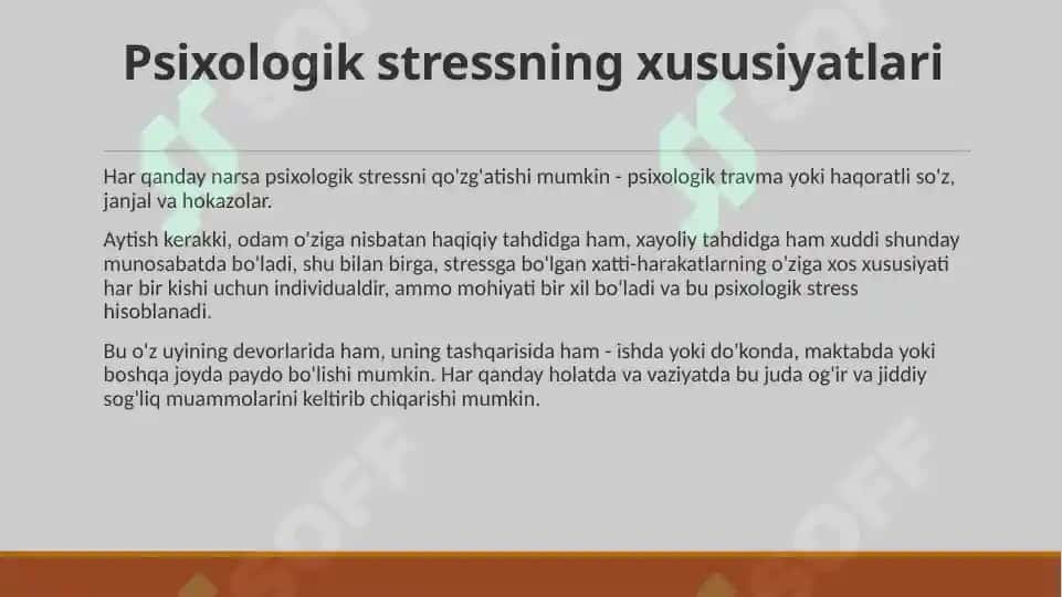 Stressga bardoshlilik haqida tushuncha 3