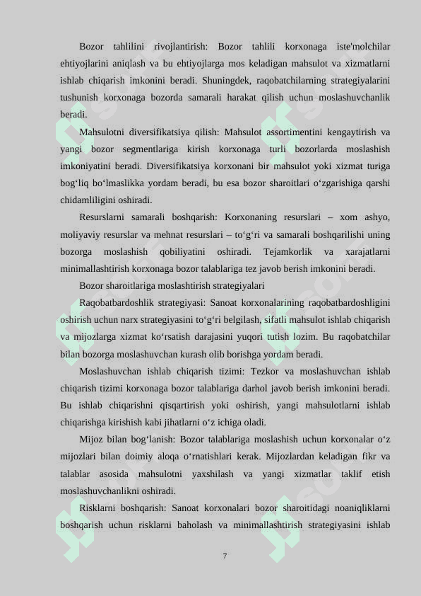 Bozor munosabatlari sharoitida korxonaning xodimlar siyosati 8