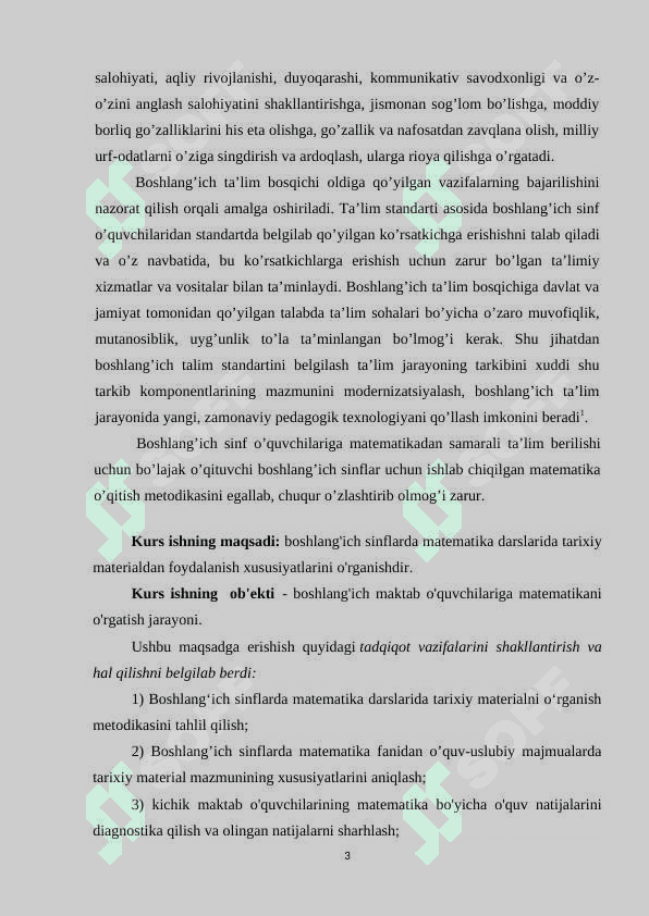 Boshlang'ich sinflarda matematika o'qitishda tarixiy elementlarni o'rgatish metodikasi 3