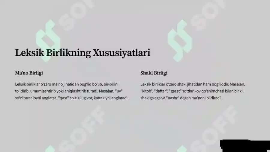 Leksimaning Til Birligi Sifatida Mohiyati va Oʻzbek Tilining Ifodaviyligi 2