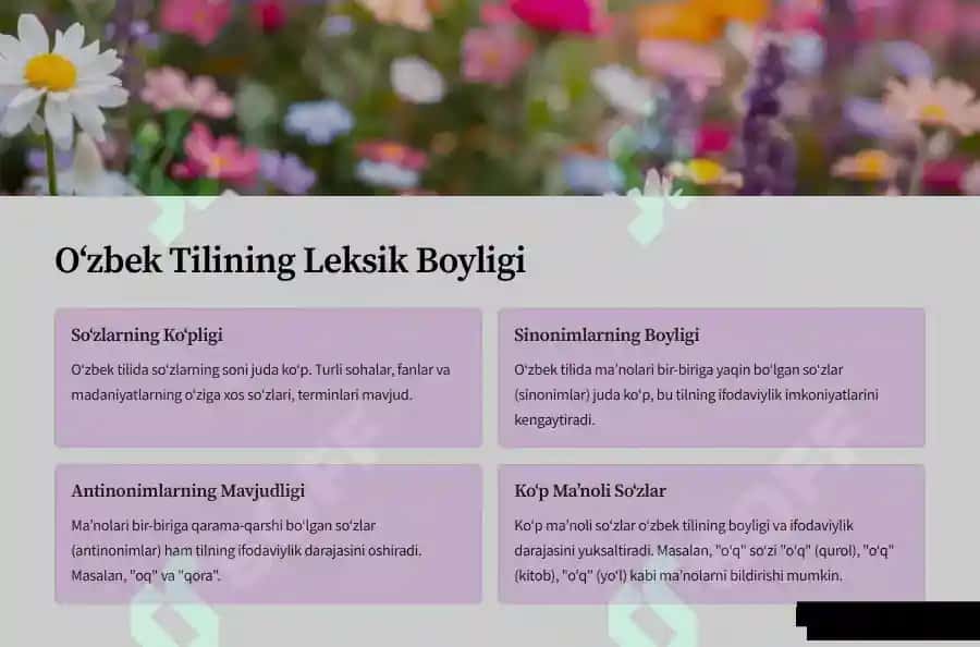 Leksimaning Til Birligi Sifatida Mohiyati va Oʻzbek Tilining Ifodaviyligi 3