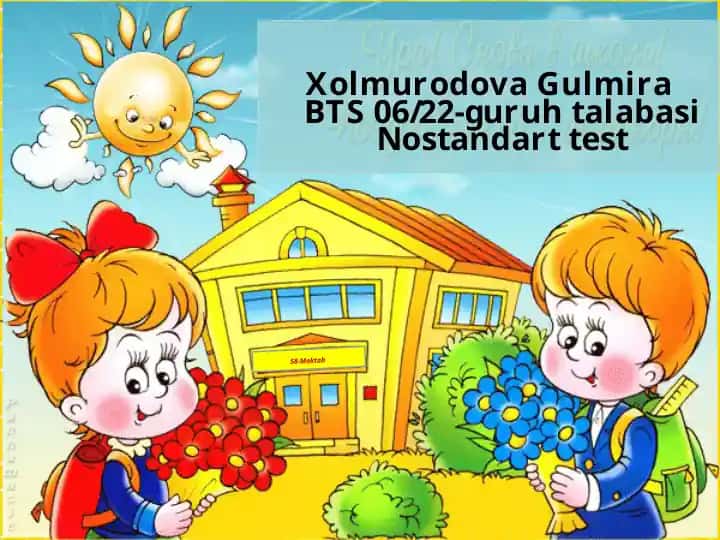 So'z turkumlariga oid topshiriqlar 1