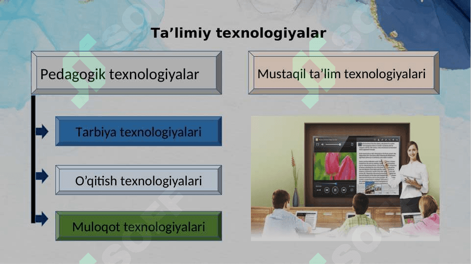 Pedagogik texnologiyalarning ilmiy-nazariy asoslari 3