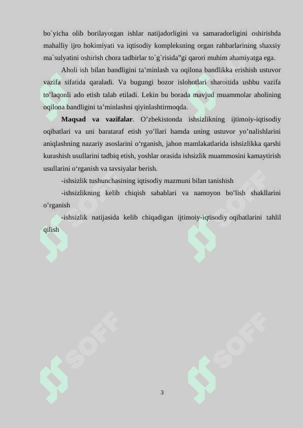 Global ishsizlik muammosi va uning ko’rsatkichlari 3
