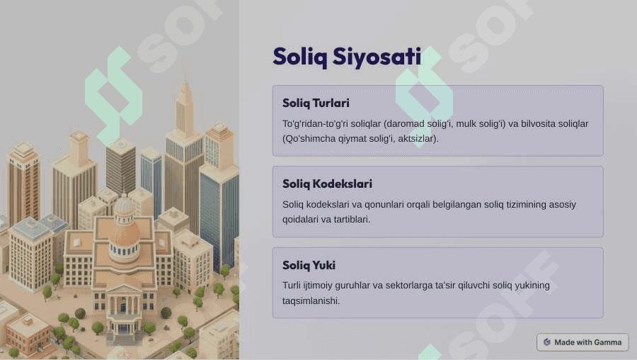 Byudjet-Soliq Siyosati 4