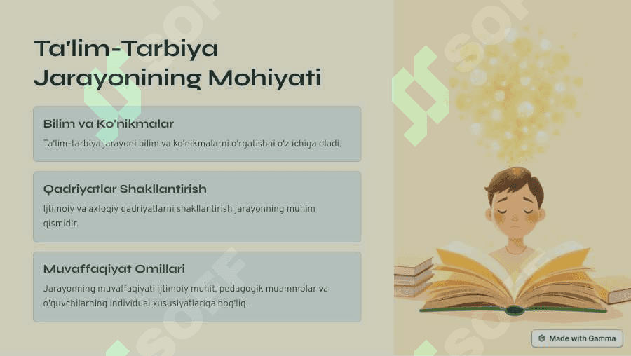 Ta'lim-tarbiya jarayonidagi ijtimoiy-pedagogik dolzarb muammolar. 2