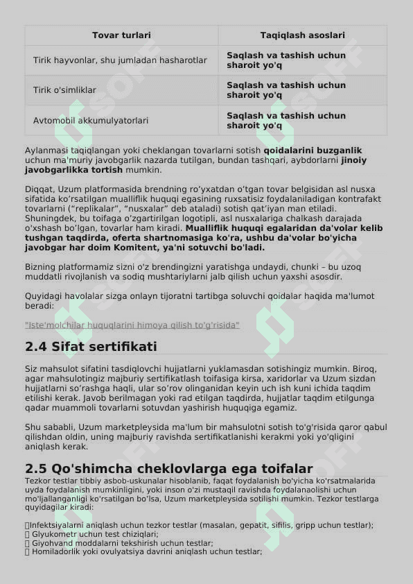 Uzum marketda savdo qilish bo'yicha qo'llanma 7
