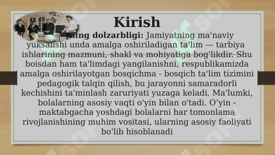 Maktbagcha ta’lim yoshidagi bolalarda bilish jarayonlarining taraqiy etishida o’yinlarining ahamyati va ularni rivojlantirish 4