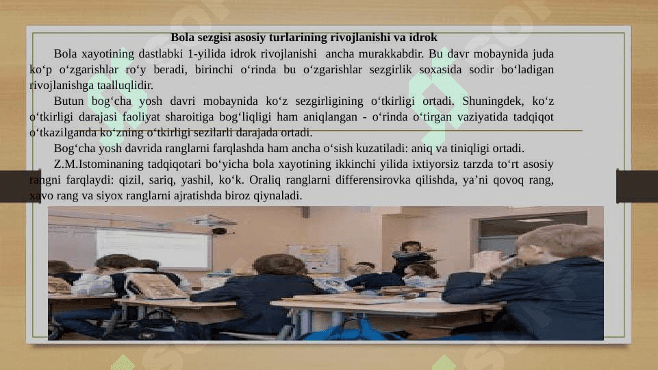 Maktbagcha ta’lim yoshidagi bolalarda bilish jarayonlarining taraqiy etishida o’yinlarining ahamyati va ularni rivojlantirish 7