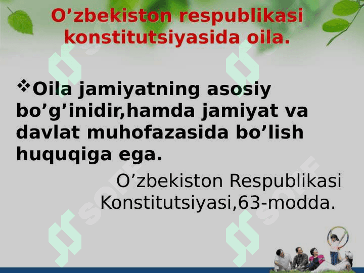 Oila psixalogiyasi. 7