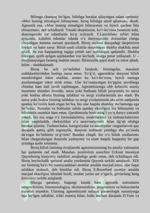 Ilmiy bilish metodlarini klassifikatsiyasi 5