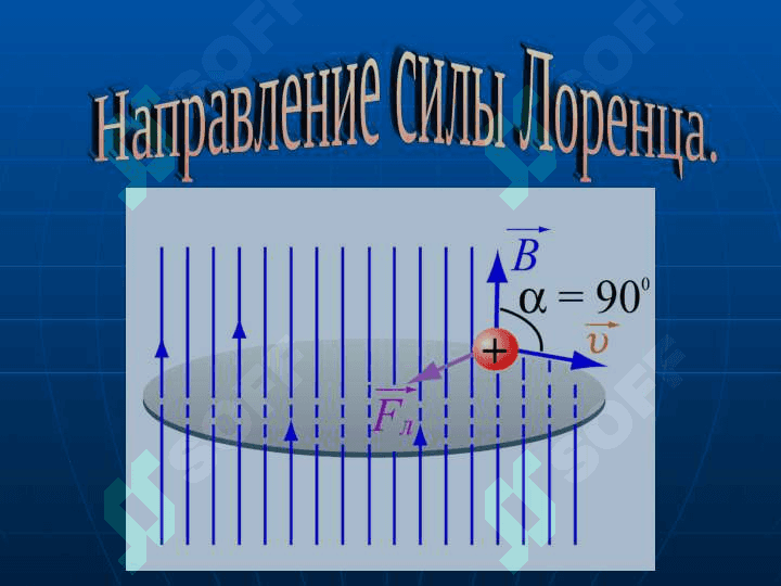 Действие магнитного поля 8
