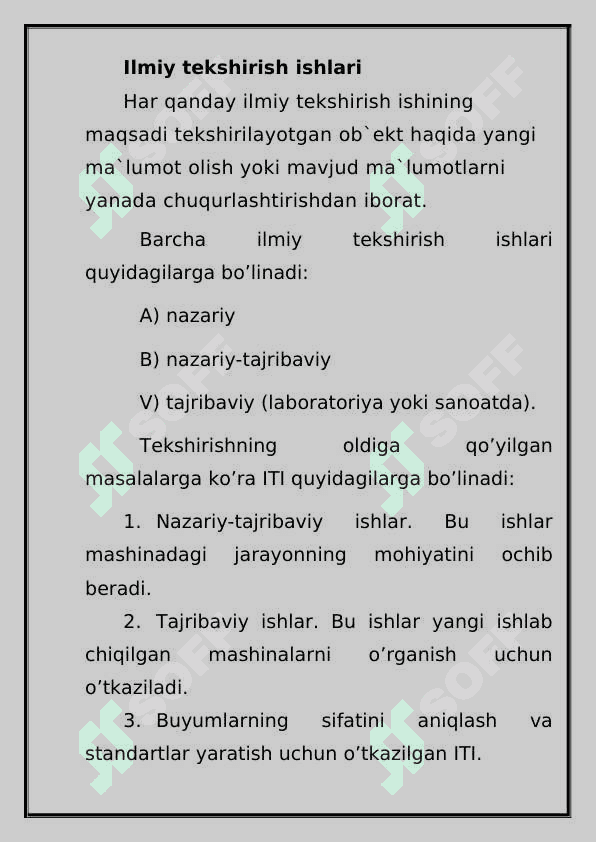 ilmiy tekshirish ishlarini olib borish 2