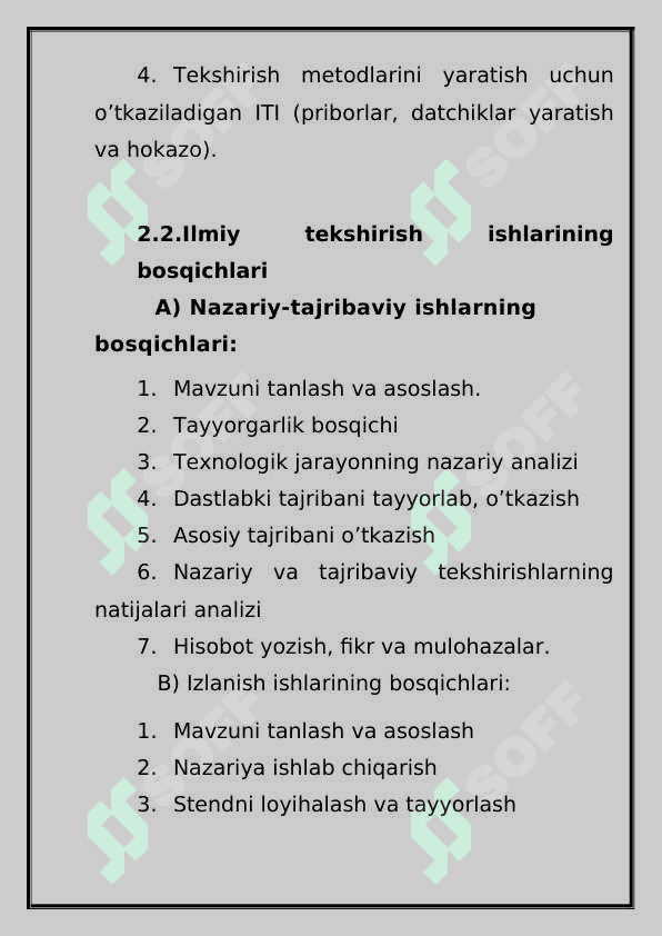 ilmiy tekshirish ishlarini olib borish 3