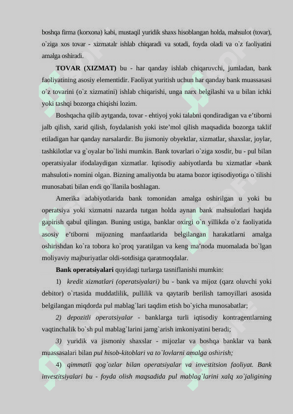 BANK MARKETINGI. 7