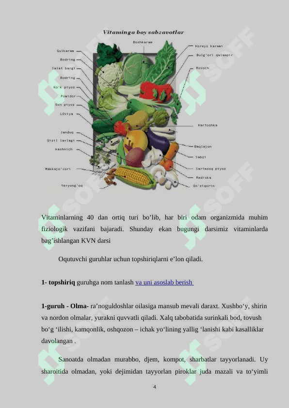 VITAMINLAR 4