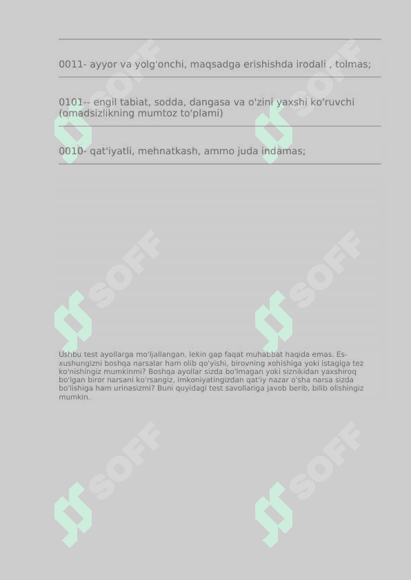 PSIXOLOGIK TESTLAR 5
