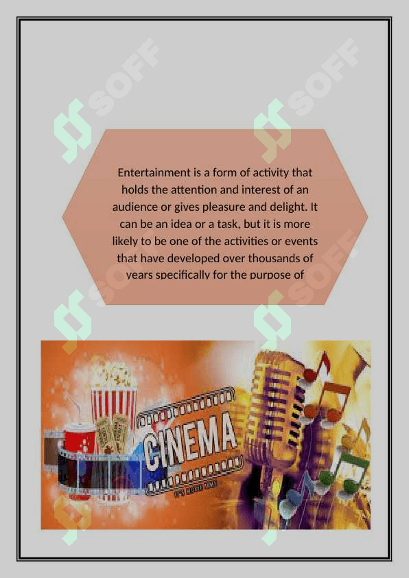 ENTERTAINMENT  CONJUCTIONS AND CLAUSE 7