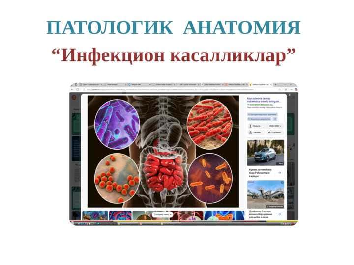 Infeksion kasalliklar haqida ma'lumot 1