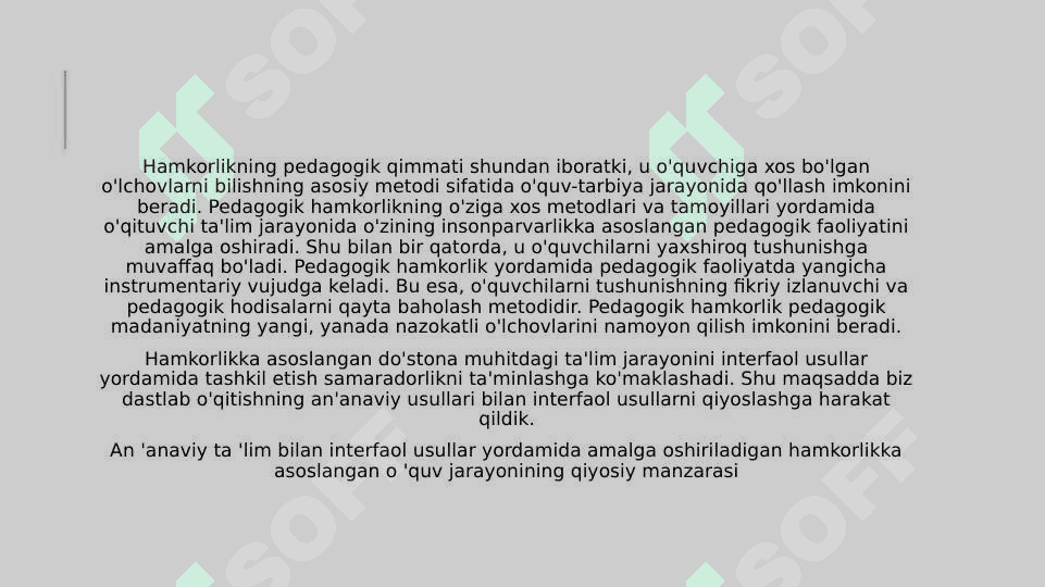 Tarbiyachi o'qituvchi va o'quvchining o'zaro hamkorligi 4