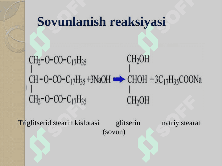 Lipidlar. Lipidlarning klassifikatsiyasi: Sovunlanadigan lipidlar 4