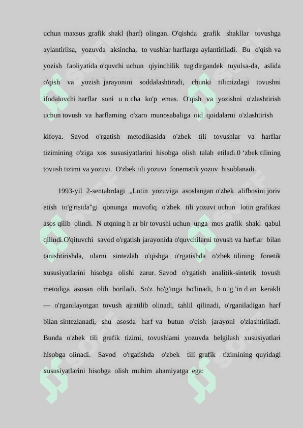 Savod o‘rgatish metodikasining ilmiy, psixologik va lingvistik asoslari 7