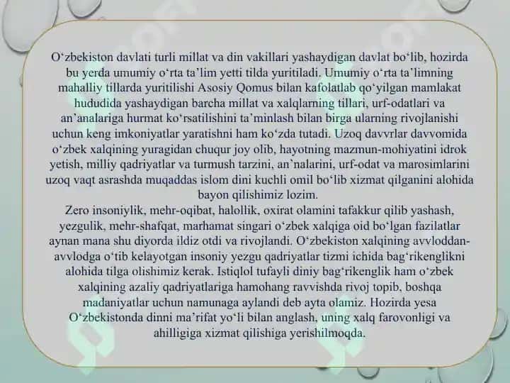 DUNYOVIY BILIMLAR VA DINIY E’TIQOD BIRLIGIGA ERISHISHNING AHAMIYATI 4
