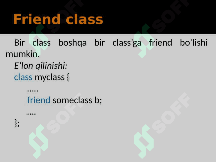 C++ Classes & Objects 5